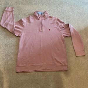 Men’s IZOD saltwater relaxed classic 3/4 zip.